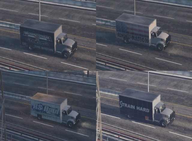 GTA San Andreas Truck liveries v2.0