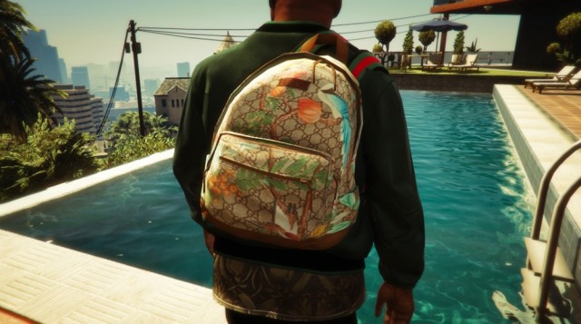 Gucci Tian GG Supreme Backpack