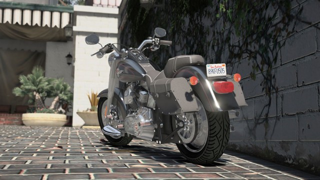 Harley Davidson Fat boy Terminator 2 (Add-On) v2.0