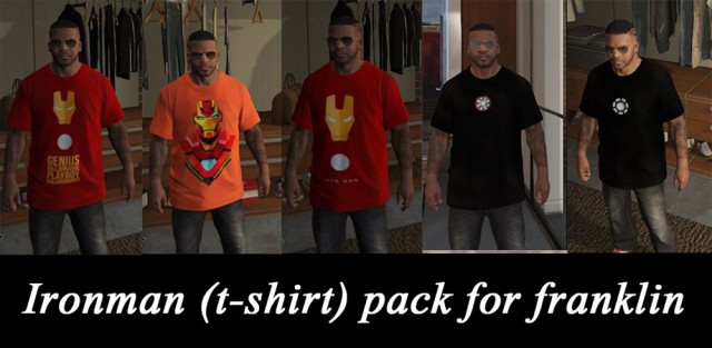 Ironman (T-shirt) pack for Franklin v1.0
