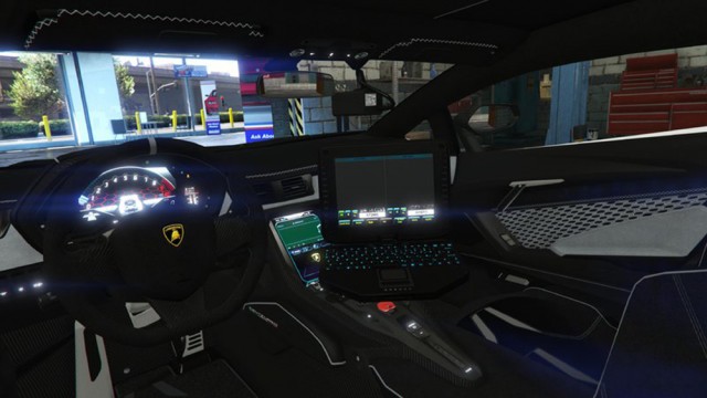 Lamborghini Centenario LP770-4 Police LSPD (Add-On/Replace)