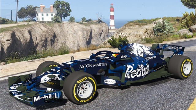 RB14 Red Bull Racing 2018 F1 Car (Add-On/Replace) v2.0