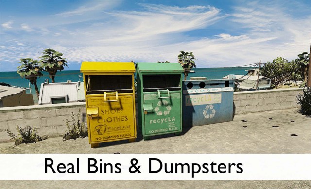 Real Bins & Dumpsters v0.9
