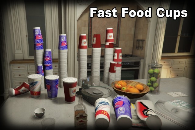 Real Shit: Fast Food Cups v1.0