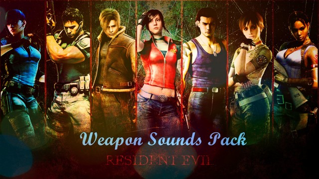 Resident Evil Series Weapon Sounds Pack v2.5
