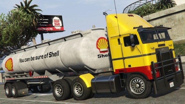 Shell, Texaco, Esso & Chevron Trailer Tanker v0.5