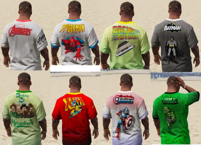 Superheroes T-shirts & more v1.0