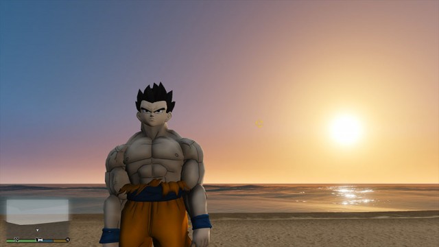 Topless Gohan - Base Form (Dragon Ball) 