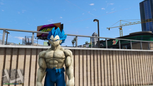 Topless Vegeta - SSJ Blue Evolution (Dragon Ball Super)