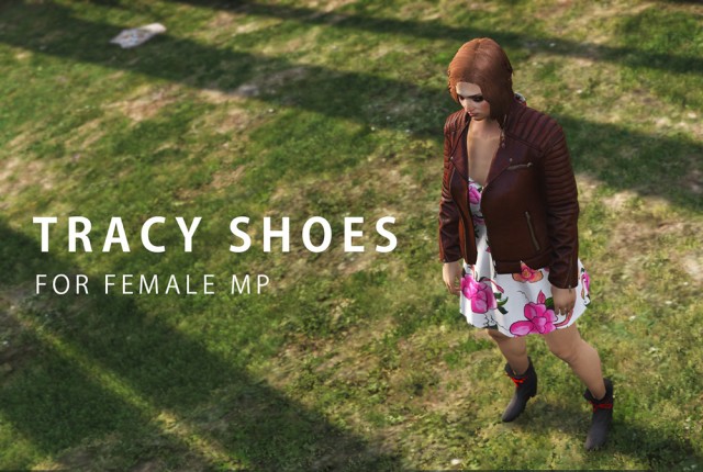 Tracey shoes for Female MP v1.0