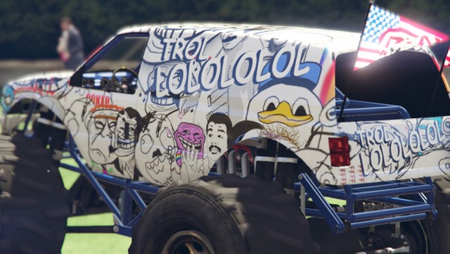 Troller Monster Truck Paintjob