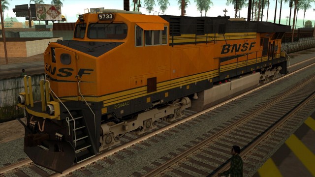GE ES44AC Freight BNSF
