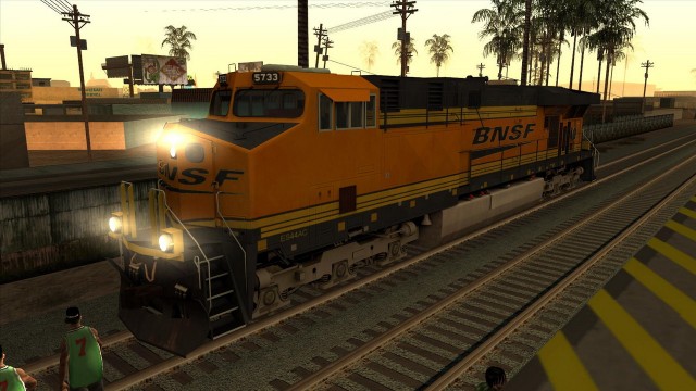 GE ES44AC Freight BNSF