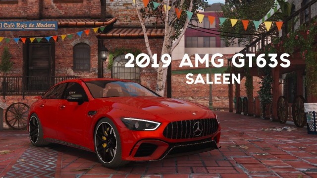 AMG GT 63 S 2019 beta (Add-On/Replace)