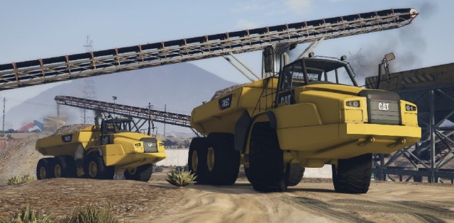 Caterpillar 745C Offroad Dump Truck 2018 (Add-On) v1.1