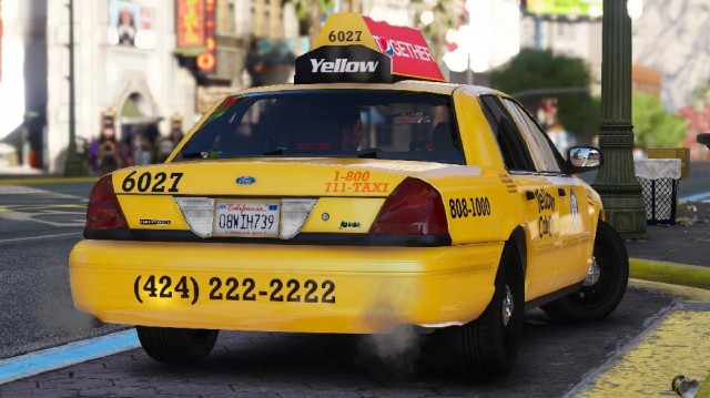 Ford Crown Victoria Los Angeles Taxi 2011 v1.1.7