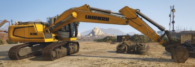Liebherr 936 Excavator 2015 (Add-On) v1.0