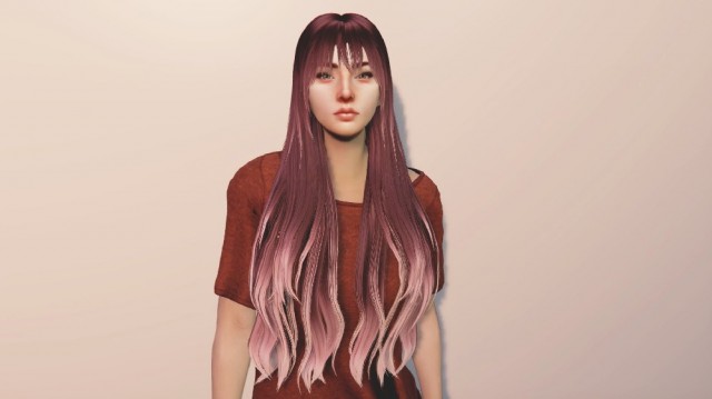 Long Haircut With Highlights For MP Female v0.9