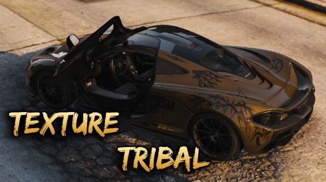 McLaren P1 (Tribal Texture)