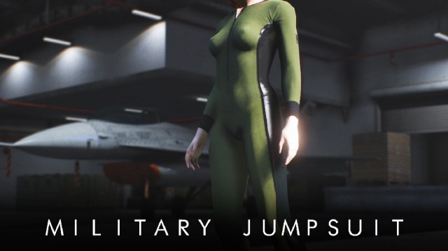 Military Jumpsuit for MP Female v4.0
