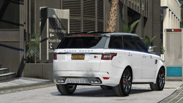 Range Rover Sport SVR 2018 (Add-On\Replace) v2.5 