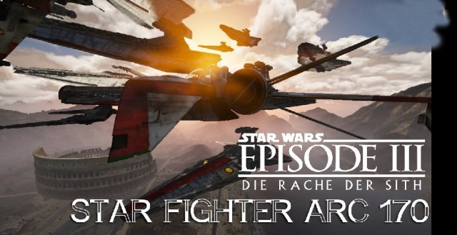 Star Wars III ARC-170 Star Fighter (Add-On/Replace) v2.0b