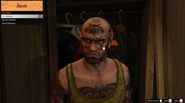 Trevor norse face tattoos v1.0
