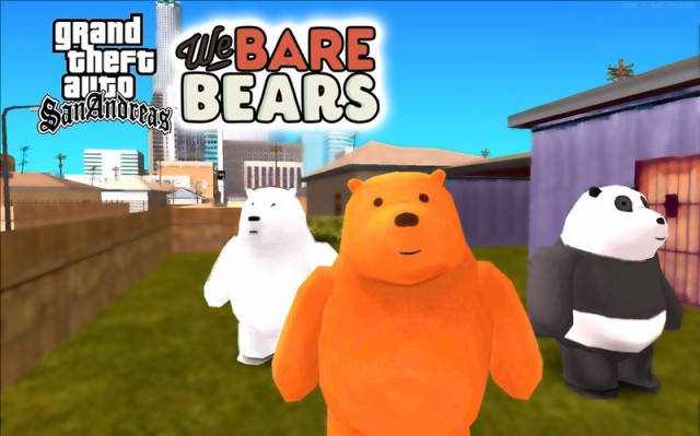 We Bare Bears Skin Pack v1.0