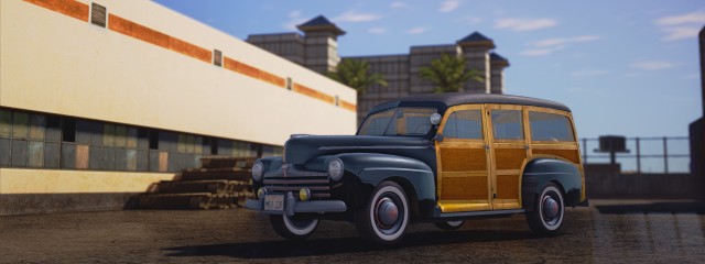 Ford Super Deluxe Station Wagon (69A-79B) 1946