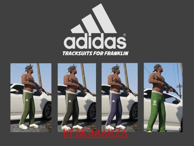 Adidas Tracksuit pants pack for Franklin v1.0