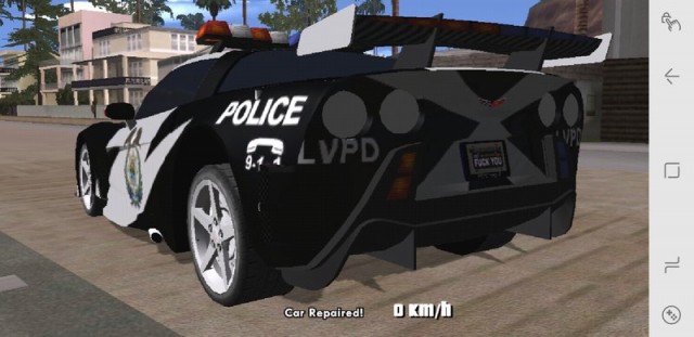 Chevrolet Corvette C6 Federal Police