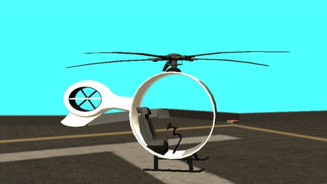 Futuristic Helicopter 