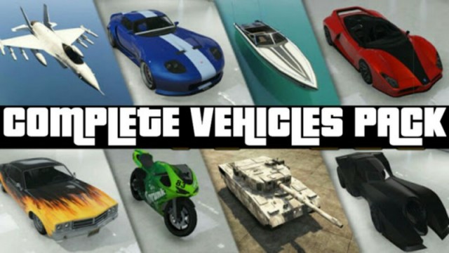 GTA V Complete Vehicles Pack