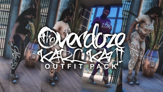 MP Female Karl Kani Outfit Pack v1.0