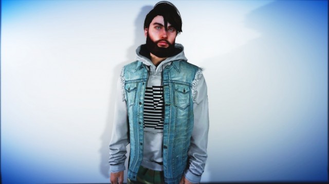 Modified Hoodie 2 For MP Male v1.0