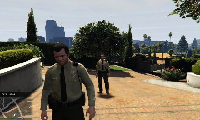 Sheriff outfit for Michael